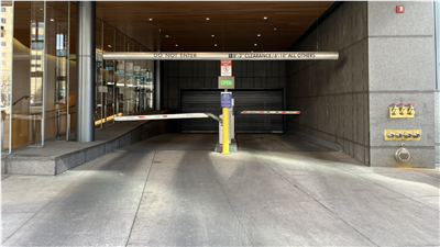 Triangle Building Garage